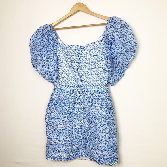 C/MEO Collective come across size medium Puffed sleeved mini dress. - Picture 3 of 13